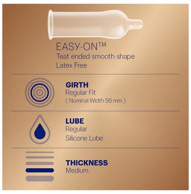 Durex Real Feel Latex-Free Condom | Suitable for Use with Lubes