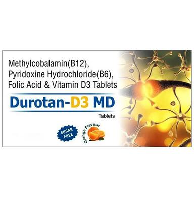 Durotan-D3 MD Tablet Orange Sugar Free