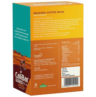 CaliBar Protein Crispy Bar (40gm Each) Roasted Coffee Bean