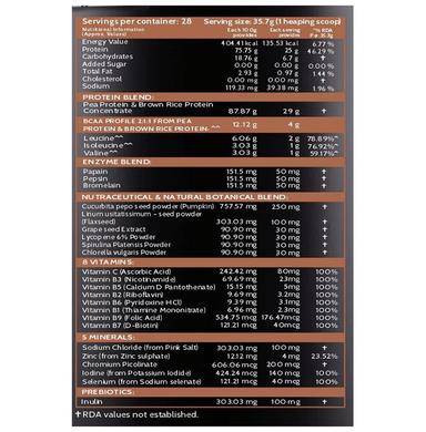 Carbamide Forte Vegan Protein+ with Multivitamins | No Added Sugar | Flavour Powder Chocolate