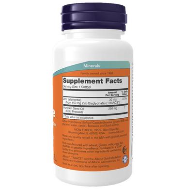 Now Foods Zinc Glycinate Softgel