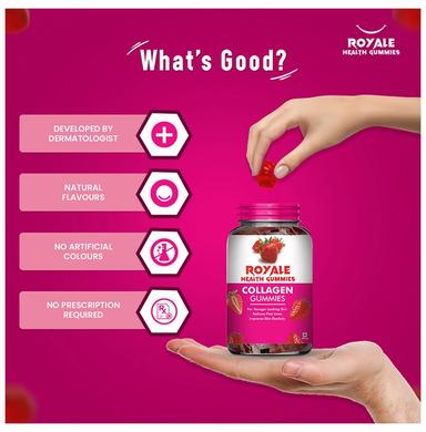 Royale Health Gummies Collagen Gummy Strawberry