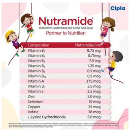 Cipla Kids Nutramide Syrup Mixed Fruit