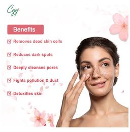 CGG Cosmetics Japanese Cherry Blossom Gel Exfoliating Body Scrub