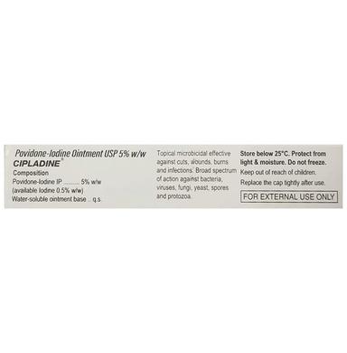 Cipladine Water-Soluble Microbicidal Povidone-lodine Ointment