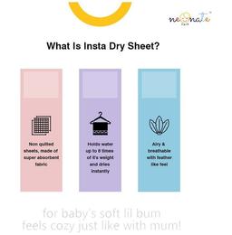Neonate Care Insta Dry Sheet Large Navy Blue