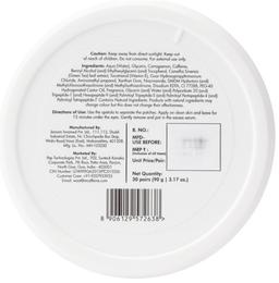 mCaffeine Green Tea Hydrogel Under Eye Patches | For Eye Care