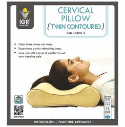 IGR Cervical Pillow Twin Contoured Beige Universal