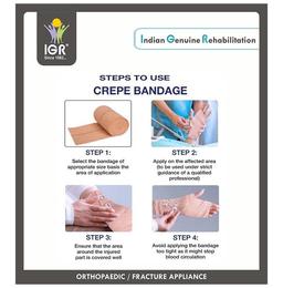 IGR Easy Crepe Bandage Beige 15cm x 4m