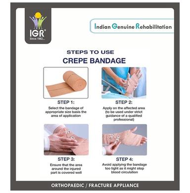 IGR Easy Crepe Bandage Beige 15cm x 4m