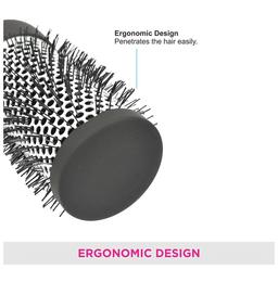 Vega H2 PRL Hot Curl Brush for Hair Styling, Drying, Healthy Hair