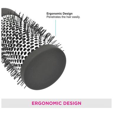 Vega H2 PRL Hot Curl Brush for Hair Styling, Drying, Healthy Hair
