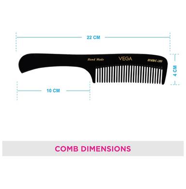 Vega HMBC 203 Handmade Grooming Hair Comb