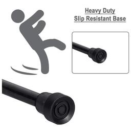 MCP Jindal Height Adjustable Walking Stick Black