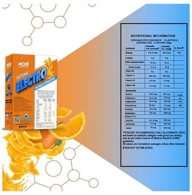 MDB Master Dream Bodies Isotonic Electro Orange Punch