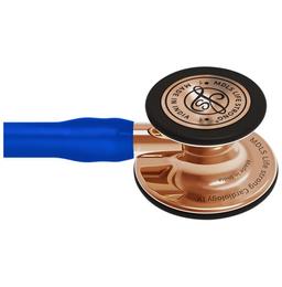 MDLS Life Strong Cardiology IV Rose Gold Stethoscope Blue