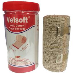 Velsoft Crepe bandage 10cm x 4m