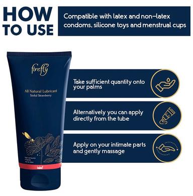 Imbue Firefly All Natural Lubricant Sinful Strawberry