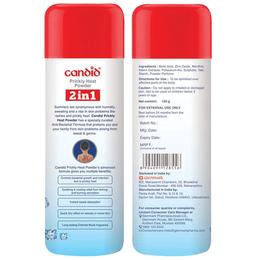 Candid 2in1 Prickly Heat Relief Powder (120gm Each)