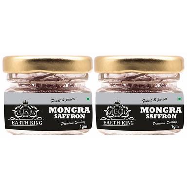 Earth King Finest & Purest Mongra Saffron (1gm Each)