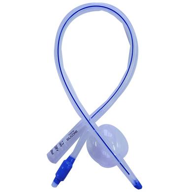 L Med 100% Silicone Foley Ballon 2 Way Catheter 22 FR