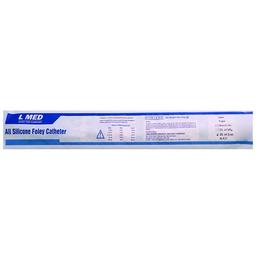 L Med 100% Silicone Foley Ballon 2 Way Catheter 24 FR