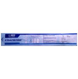 L Med 100% Silicone Foley Ballon 2 Way Catheter 8 FR