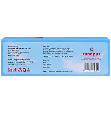 Canopus Absorbent Non Woven Baby & Multipurpose Dry Tissue