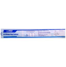 L Med 100% Silicone Foley Ballon 3 Way Catheter 20 FR