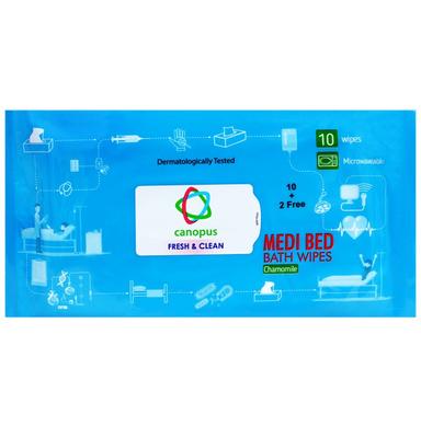 Canopus Fresh & Clean Medi Bed Bath Wipes Chamomile