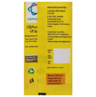 Canopus Refreshing Wipes