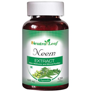 NeutraLeaf Neem Extract 500mg Capsule