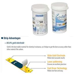 SD Biosensor Standard Codefree Blood Glucose Monitoring Test Strip (Only Strip)