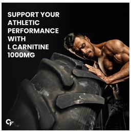 Carbamide Forte L-Carnitine L-Tartrate 1000mg | For Recovery, Stamina, Fat Burn & Energy | Capsule