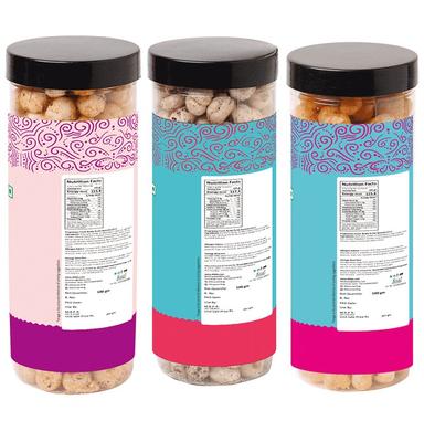 Dibha Cheese Makhana, Salt & Pepper Makhana Tandoori Makhana ( 100gm Each )