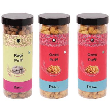 Dibha Oats Puff & 1 Ragi Puff (100g Each)