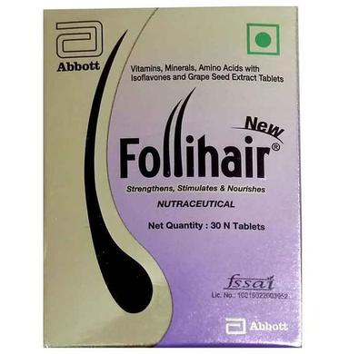 New Follihair Tablet | Strengthens, Stimulates & Nourishes Hair Follicles