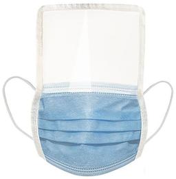 Impex 3 Ply Mask with Soft Plastic Face Shield