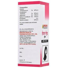 Bakson's Homeopathy Hair Aid Drop for Internal Use