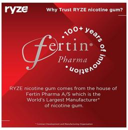 Ryze Nicotine Gums 2mg (9 Each) | Flavour Frosty Mint