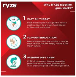 Ryze Nicotine Gums 2mg (9 Each) | Flavour Fruit Blast
