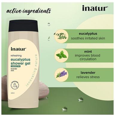 Inatur Eucalyptus Shower Gel