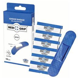 Medigrip Metal-Detectable Adhesive Bandage Blue