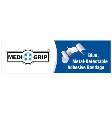 Medigrip Metal-Detectable Adhesive Bandage Blue