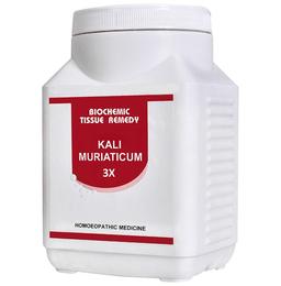 Bakson's Homeopathy Kali Muriaticum Biochemic Tablet 3X