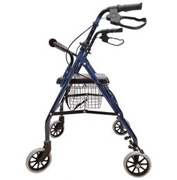 EASYCARE EC5001 Folding Rollator (Capacity 75kg) Black