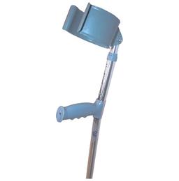EASYCARE EC933L Aluminium Crutches Walking Stick Silver