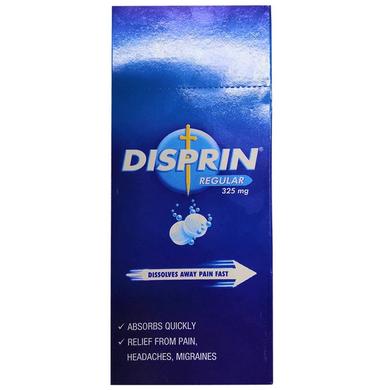 Disprin Regular 325mg Effervescent Tablet | For Fast Relief From Pain, Headaches & Migraines