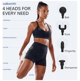 Caresmith Charge Boost Massage Gun Black