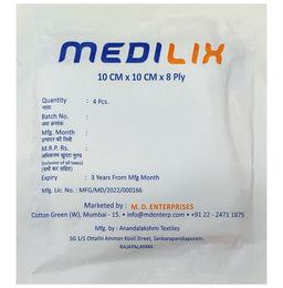 Medilix Gauze Swab Pack 10cm x 10cm x 8ply